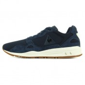 Original Le Coq Sportif Lcs R900 Nubuck Bleu Chaussures Homme